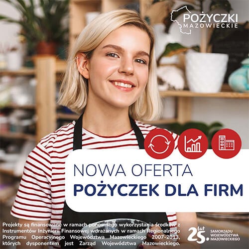 MRFP - pożyczki dla firm, woj. mazowieckie